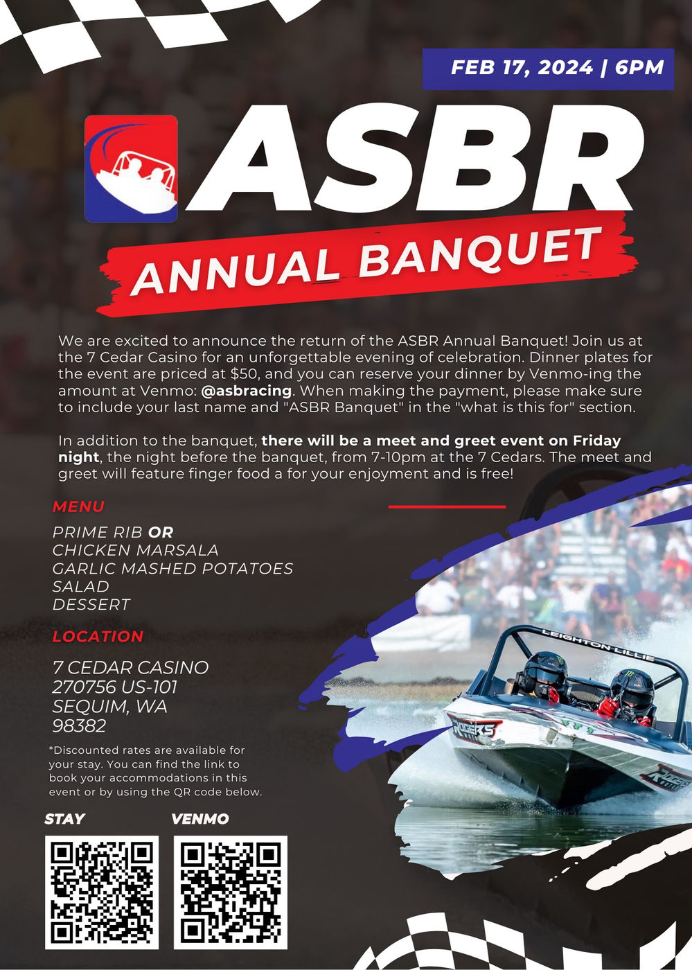 ASBR Annual Banquet 2024 flyer